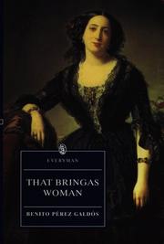 Cover of: That Bringas Woman by Benito Pérez Galdós