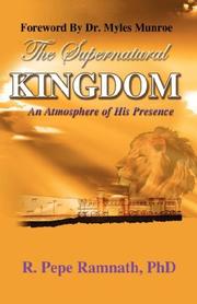 Cover of: The Supernatural Kingdom | R. Pepe Ramnath