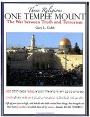 Cover of: Three Religions One Temple Mount | Gary, L. Cobb