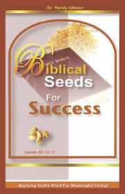 Cover of: Biblical Seeds for Success