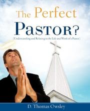 Cover of: THE PERFECT PASTOR? by D. Thomas Owsley