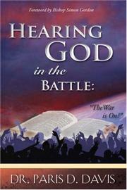 Cover of: Hearing God in Battle | Paris, D. Davis