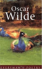 Cover of: Oscar Wilde (Everyman Poetry Library)