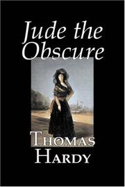 Cover of: Jude the Obscure | Thomas Hardy