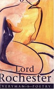 Cover of: Lord Rochester