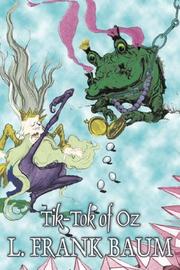 Cover of: Tik-Tok of Oz | L. Frank Baum