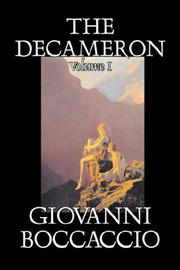 Cover of: The Decameron, Volume I by Giovanni Boccaccio