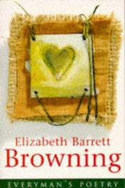 Cover of: Elizabeth Barrett Browning: Everyman's Poetry Library