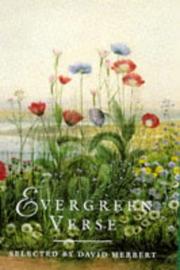 Cover of: Evergreen verse