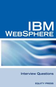 Cover of: IBM WebSphere Interview Questions: Unofficial IBM Websphere Application Server Certification Review