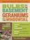 Cover of: Bulbs in the Basement, Geraniums on the Windowsill