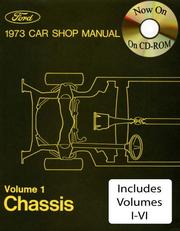 Cover of: 1973 Ford Car Shop Manual (Vol I-VI)