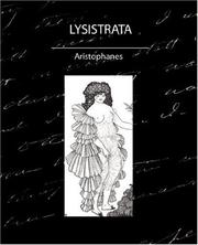 Cover of: Lysistrata by Aristophanes