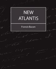 Cover of: New Atlantis - Bacon by Francis Bacon