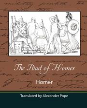Cover of: The Iliad of Homer (Translated by Alexander Pope) by Όμηρος