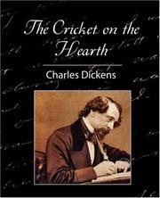 Cover of: The Cricket on the Hearth by Charles Dickens