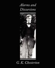 Cover of: Alarms and Discursions by Gilbert Keith Chesterton