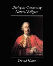 Cover of: Dialogues Concerning Natural Religion by David Hume
