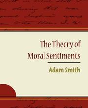 Cover of: The Theory of Moral Sentiments - Adam Smith