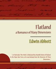 Cover of: Flatland by Edwin Abbott
