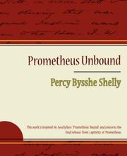 Cover of: Prometheus Unbound - Percy Bysshe Shelly