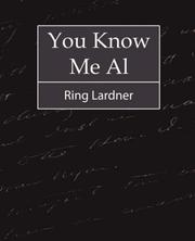 Cover of: You Know Me Al - Ring Lardner