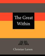 Cover of: The Great Within - Christian Larson