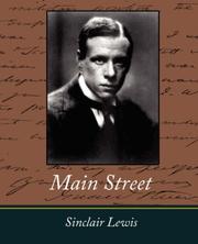 Cover of: Main Street by Sinclair Lewis