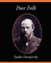 Cover of: Poor Folk by Фёдор Михайлович Достоевский