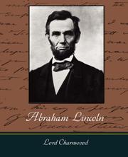 Cover of: Abraham Lincoln by Lord Charnwood, Lord Charnwood