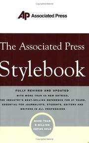 Cover of: AP Stylebook and Briefing on Media Law (Associated Press Stylebook and Briefing on Media Law)