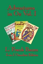 Cover of: Adventures in Oz Vol. I by L. Frank Baum, L. Frank Baum