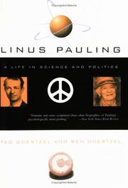 Cover of: Linus Pauling by Ted Goertzel