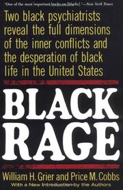 Cover of: Black rage by William H. Grier