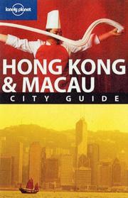 Cover of: Lonely Planet Hong Kong & Macau (Lonely Planet Hong Kong  and  Macau)