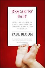 Cover of: Descartes' Baby by Paul Bloom