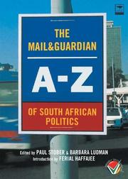 Cover of: Mail & Guardian A-Z of South African Politics by 