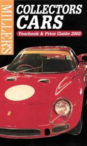 Cover of: Miller's Collectors Cars: Yearbook & Price Guide 2000 (Miller's Collectors Cars Yearbook and Price Guide)