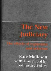 The New Judiciary by Kate Malleson