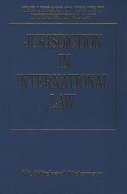 Cover of: Jurisdiction in International Law (Libraries of Essays in International Law.) by W. Michael Reisman