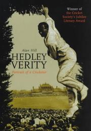 Cover of: Hedley Verity: Portrait of a Cricketer