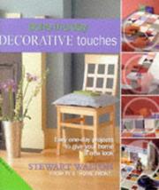 Cover of: Decorative Touches (Done in a Day) by Stewart Walton