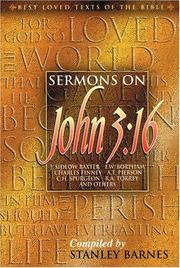 Cover of: John 3:16 by Stanley Barnes