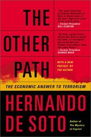 Cover of: The Other Path by Hernando De Soto