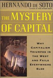 Cover of: The Mystery of Capital