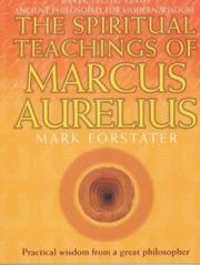 Cover of: The Spiritual Teachings of Marcus Aurelius