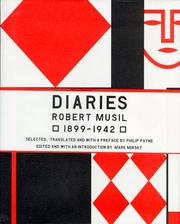 Diaries, 1899-1941 by Robert Musil