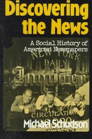 Cover of: Discovering the News