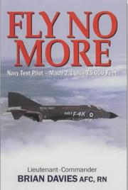 Cover of: Fly No More