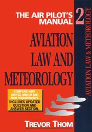 Cover of: Aviation Law, Flight Rules and Operational Procedures: Meterology : Air Pilot's Manual (Air Pilot's Manual Series)